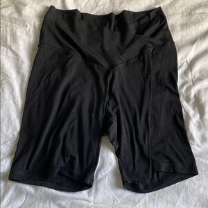 Women's Black Bike Short
